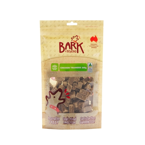 Bark & Beyond Chicken Trainers Grain Free Dog Training Treats 200g