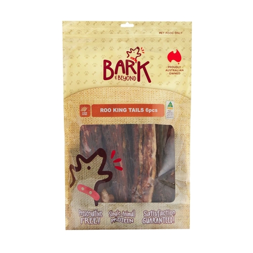 Bark & Beyond Roo King Tails Dental Pet Dog Training Treats 6 Pack