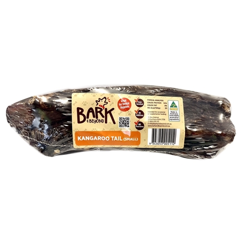 Bark & Beyond Kangaroo Tail Dental Care Pet Dog Chew Treats Small
