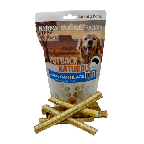 Loving Pets Outback Naturals Shark Cartilage Natural Dog Treats 100g