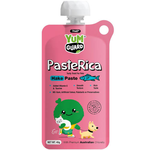 Yumguard Paste Rica Hake Paste Nutritional Cat & Dog Treat 45g x 24 Pack