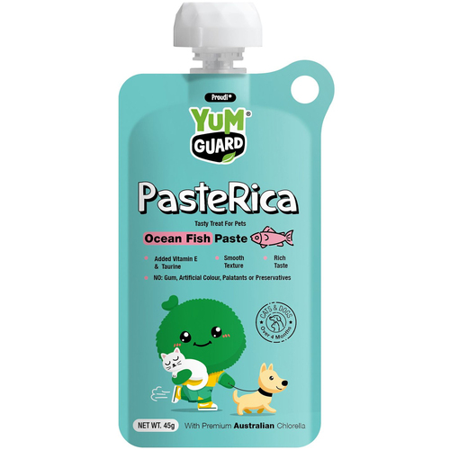 Yumguard Paste Rica Ocean Fish Paste Nutritional Cat & Dog Treat 45g x 24 Pack
