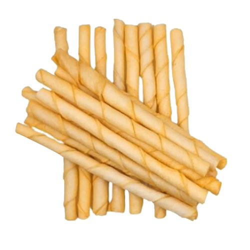 Petrite Twist Sticks Rawhide Pet Dog Dental Chew Treats Chicken 100pcs