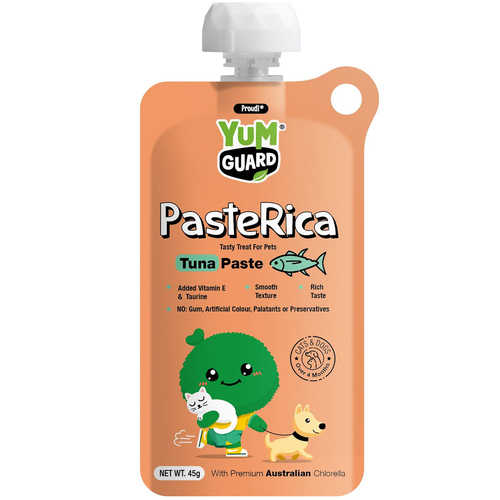 Yumguard Paste Rica Tuna Paste Nutritional Cat & Dog Treat 45g x 24 Pack