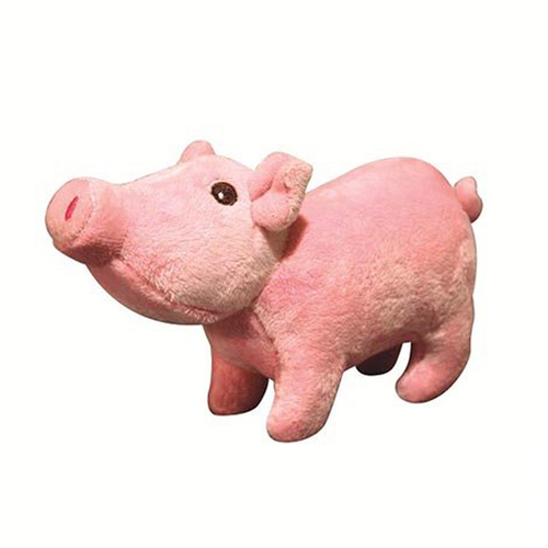 Tuffy Mighty Toy Farm Series Jr Paisley Piglet Dog Squeaker Toy