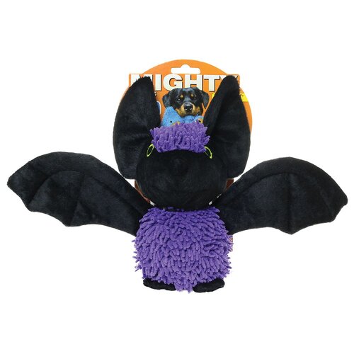 Tuffy Mighty Toy Microfiber Ball Bat Dog Toy Purple Medium 28 x 30.5 x 10cm