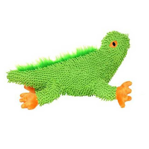 Tuffy Mighty Toy Microfiber Link The Lizard Dog Squeaker Toy