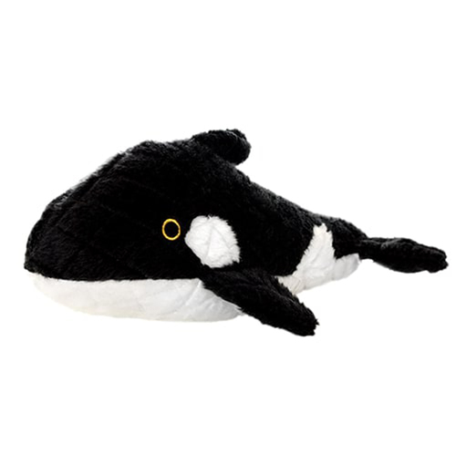 Tuffy Mighty Ocean Series Jr Whale Interactive Plush Dog Squeaker Toy Junior