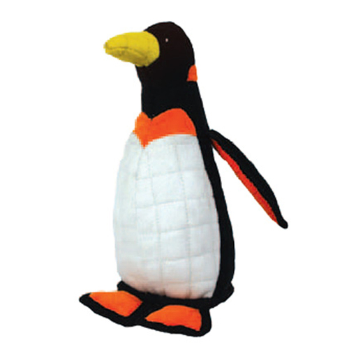Tuffy Zoo Animal Series Jr Penguin Interactive Play Dog Squeaker Toy Junior