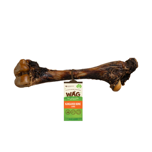 WAG Kangaroo Bone Long Lasting Dental Natural Pet Dog Tasty Treat Large