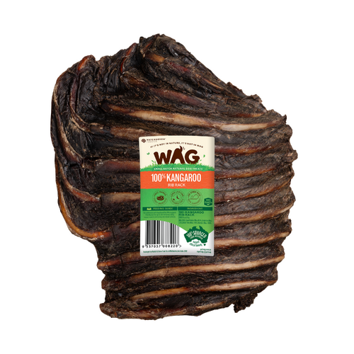 WAG Kangaroo Rib Rack Long Lasting Dental Natural Dog Tasty Treats
