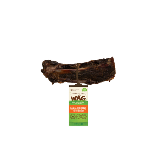 WAG Kangaroo Bone Teeth Cleanser Dental Natural Pet Dog Treats
