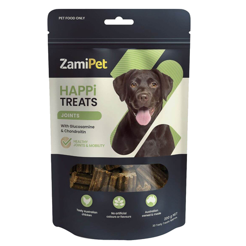 Zamipet Happi Treats Joints Dog Chew Treats 200g 30 Pack