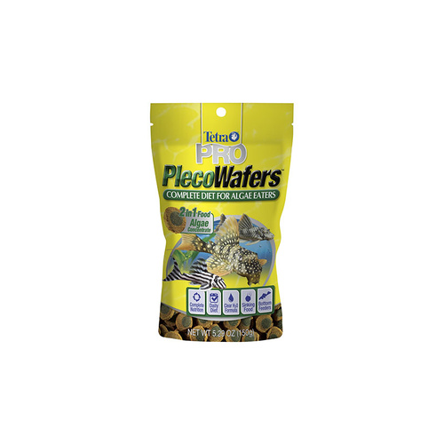 Tetra TetraPro Pleco Wafers Complete Diet for Algae Eaters 150g