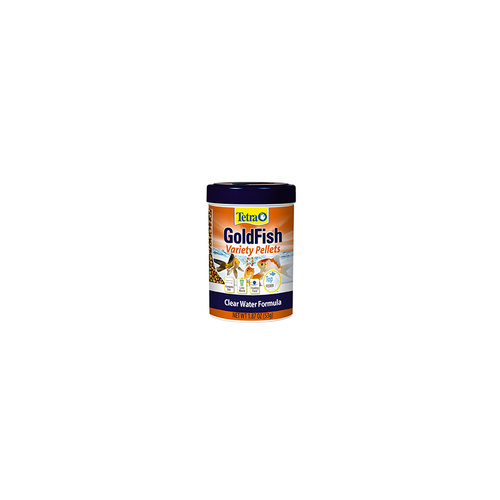 Tetra GoldFish Variety Pellets with Clear Water Formula Fish Food 53g