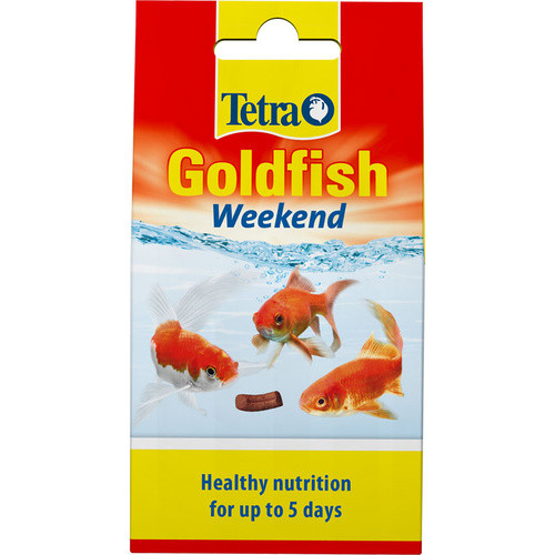 Tetra Goldfish Weekend Healthy Nutrition Up to 5 Days for Goldfish 9g
