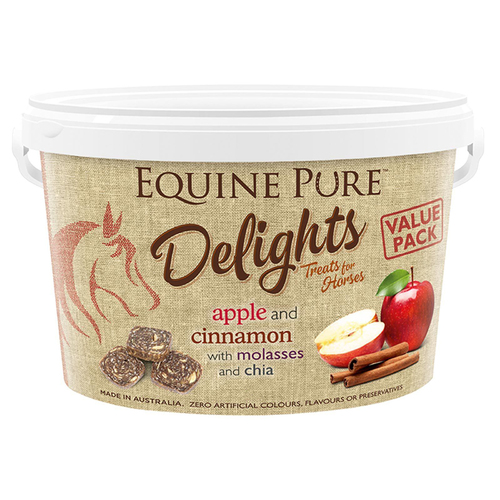 Equine Pure Delights Apple & Cinnamon Horse Treats 2kg