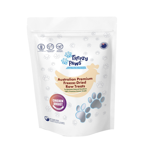 Freezy Paws Freeze Dried Chicken Breast Dog & Cat Treats 100g