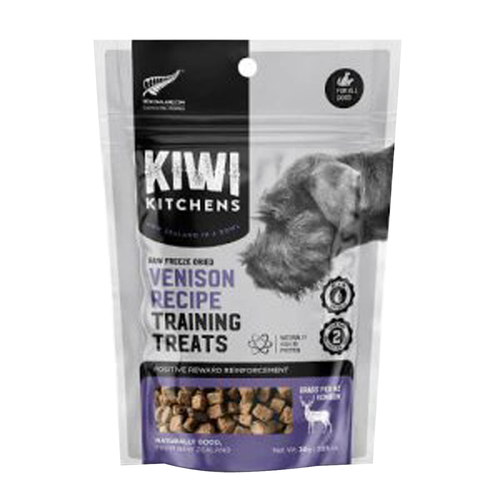 Kiwi Kitchens All Breeds Raw Freeze Dried Dog Training Treats Venison 30g