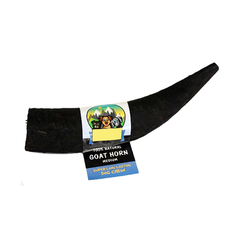 Nature Menu Natural Goat Horn Dog Dental Chew Medium 20-25cm
