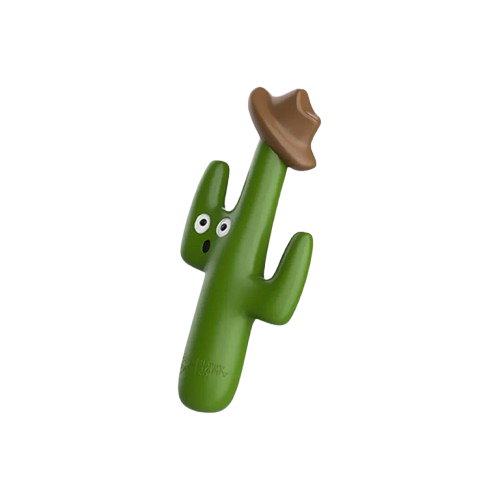 Happy Staffy Co Cactus Cowboy Interactive Durable Dog Chew Toy