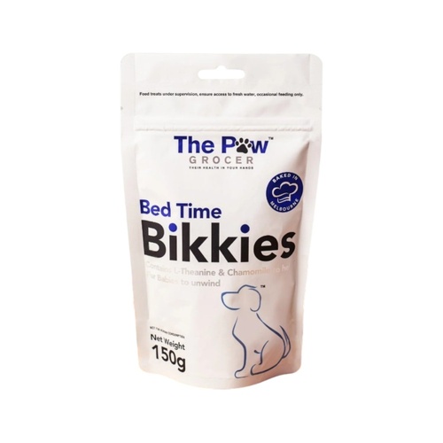The Paw Grocer Bed Time Bikkies Dog Treats Peanut Butter 150g