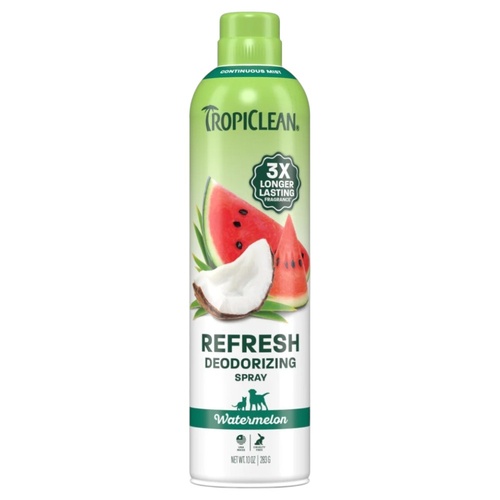 TropiClean Watermelon Refresh Deodorizing Spray for Pets 283g