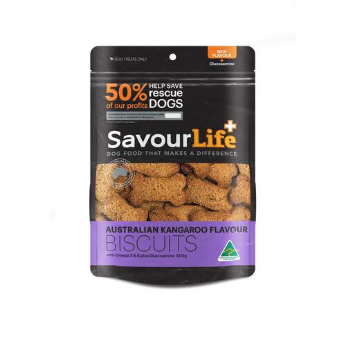 Savour Life Australian Kangaroo Dog Biscuit Treat 500g
