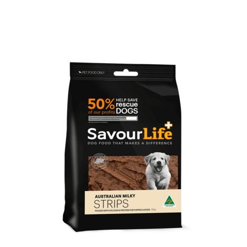 Savour Life Premium Puppy Treat Milky Strips 150g