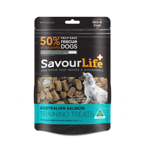 Savour Life Adult Pet Dog Training Treats Australian Salmon 165g