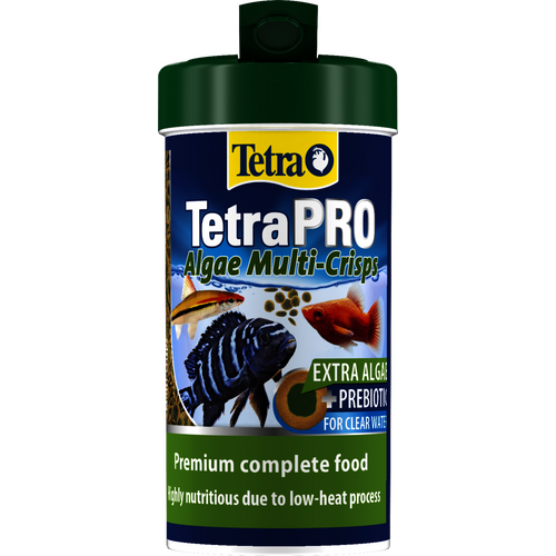 TetraPro Algae Multi-Crisps Premium Complete Food for Tropical Fish 45g