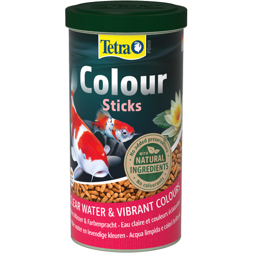 Tetra Pond Colour Sticks Complete Food for All Pond Fish 750g