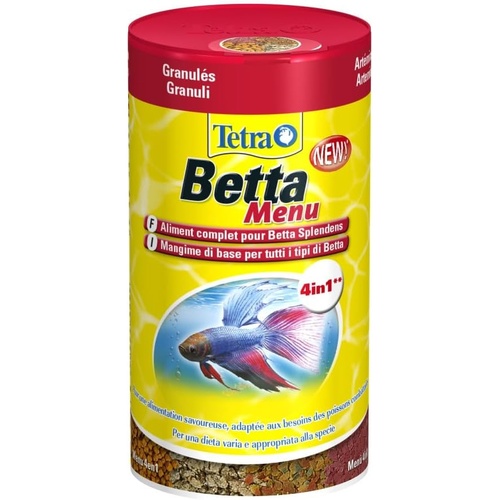 Tetra Betta Menu All-in-One Complete & Balanced Diet Fish Food 38g