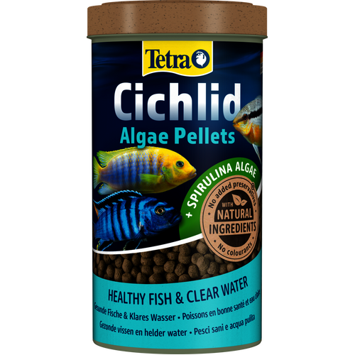Tetrane Cichlid Algae Pellets High-Quality Complete Food 165g