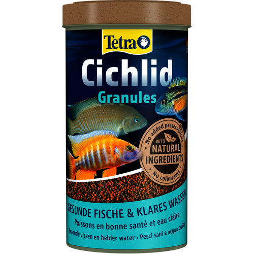 Tetra Cichlid Granules Balanced Nutrition Complete Food for Cichlids 225g