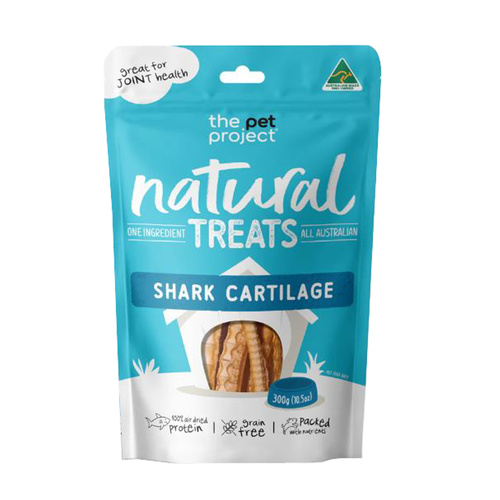 The Pet Project Natural Treats Shark Cartilage for Dogs & Puppies 300g