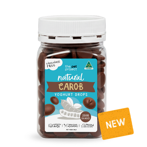 The Pet Project Carob Drops Natural Dog Training Treats 250g