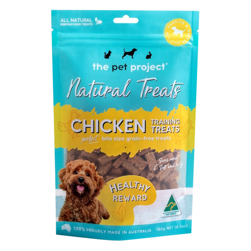 The Pet Project Natural Treats Chicken Dog Training Treats 180g