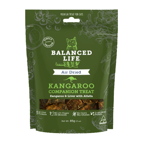 Balanced Life Companion Treat Kangaroo Meat and Liver Cat Treat 85g 