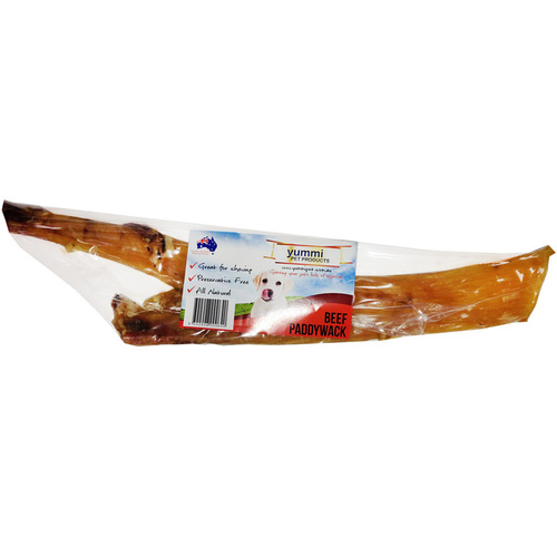 Yummi Pet Beef Leg Tendon Large Wrapped Dog Puppy Chew 40cm 