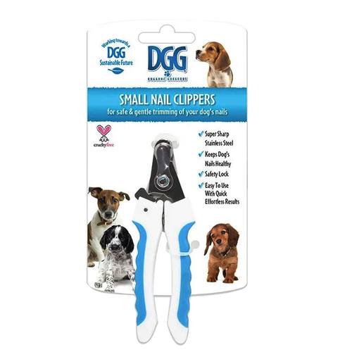 Dog Gone Gorgeous Stainless Steel Nail Clippers for Dogs Blue Small