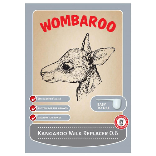 Wombaroo Joey Kangaroo 0.6 Milk Replacer 220g 