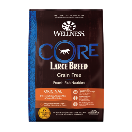 Wellness Core Large Breed Original Dry Dog Food Chicken & Turkey 11.8kg