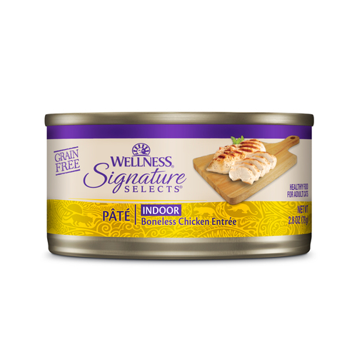 Wellness Core Adult Signature Selects Wet Cat Food Chicken Pate 79g x 12
