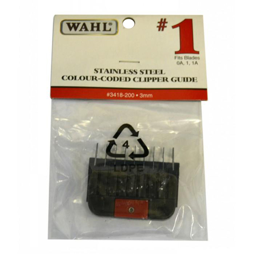 Wahl Stainless Steel Colour Coded Clipper Guide No. 1 3mm