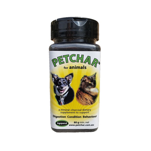 Agspand Petchar Mineral Charcoal Dietary Supplement for Pets 80g