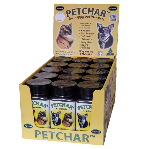 Agspand Petchar Mineral Charcoal Dietary Supplement for Pets 80g x 15
