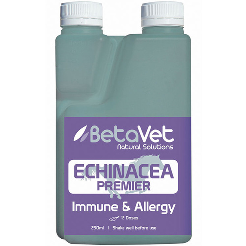 BetaVet Natural Solutions Horse Echinacea Premier Immune & Allergy 250ml