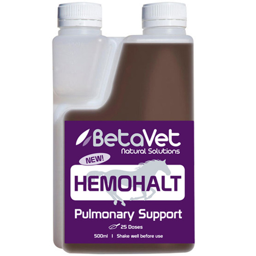 BetaVet Natural Solutions Horse Hemohalt Bleeder Tonic Supplement 500ml