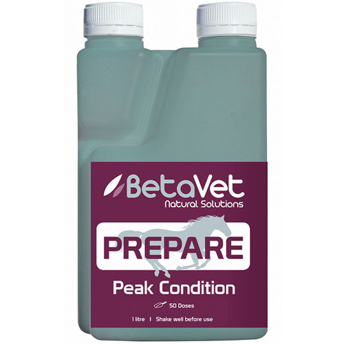 BetaVet Natural Solutions Horse Prepare Peak Condition Supplement 1L